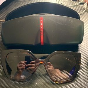 I’m selling these used Prada glasses. In great condition.
